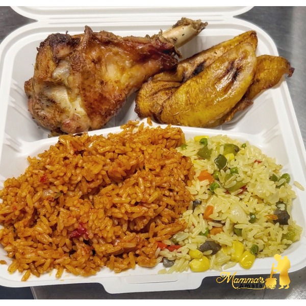 Jollof, Fried Rice Combo